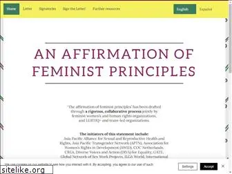feministaffirmation.org