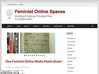 feministonlinespaces.com