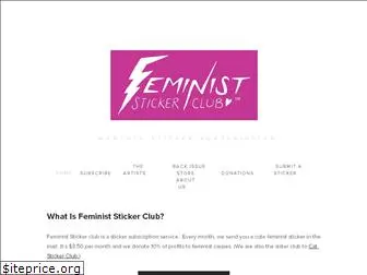 feministstickerclub.com