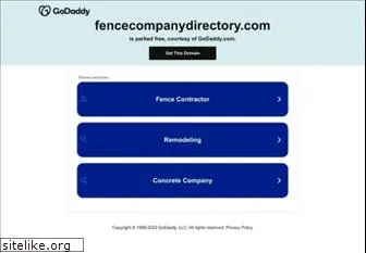 fencecompanydirectory.com