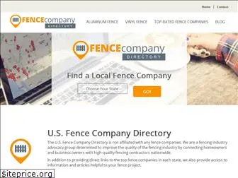 fencecompanydirectory.us