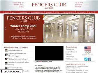 fencersclub.org