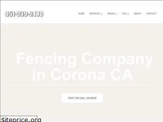 fencingandgatescorona.com
