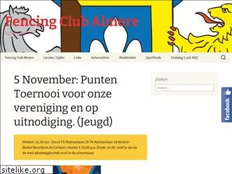 fencingclubalmere.nl