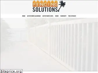 fencingsolutionsflorida.com