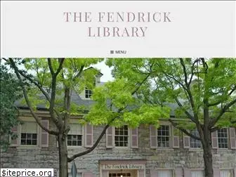 fendricklibrary.org