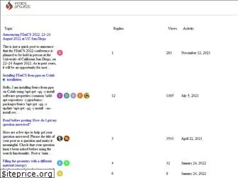 fenicsproject.discourse.group