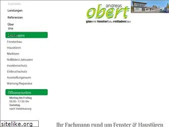 fensterbau-obert.de