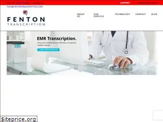 fentontranscription.com