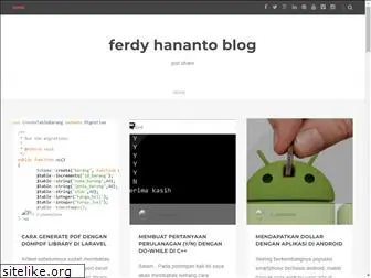 ferdyhananto.blogspot.com