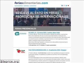 feriasalimentarias.com