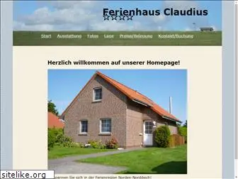 ferienhaus-claudius.de