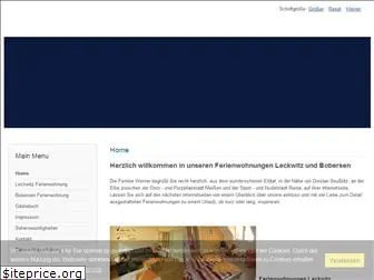 ferienwohnung-leckwitz.de