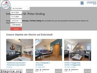 ferienwohnungstpeterording.com