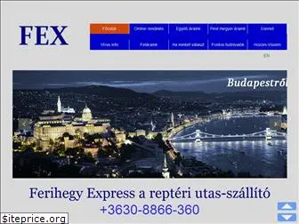 ferihegyexpress.com