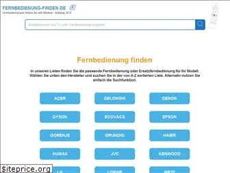 fernbedienung-finden.de