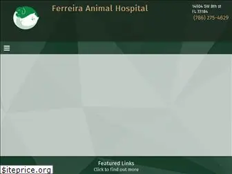 ferreiraanimalhospital.com