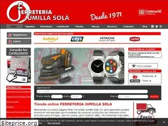 ferreteriajumillasola.com