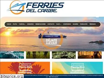 ferriesdelcaribe.com