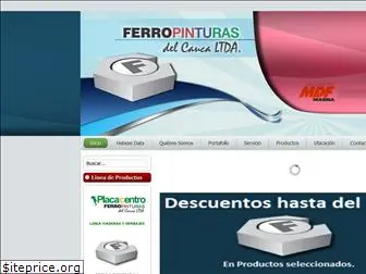 ferropinturasdelcauca.com