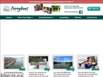 ferryboatcampsites.com