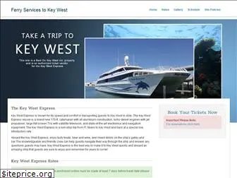 ferryservicestokeywest.com