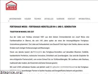 fertighaus-weiss.de