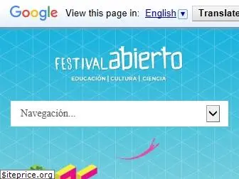 festivalabierto.com