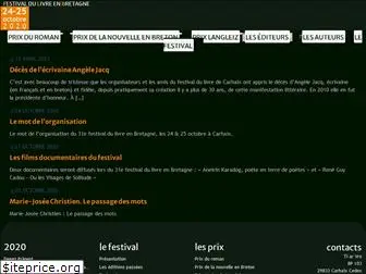 festivaldulivre-carhaix.org