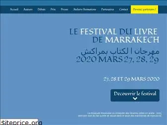 festivaldulivredemarrakech.com