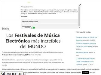 festivalesdemusicaelectronica.com