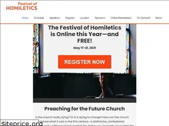 festivalofhomiletics.com