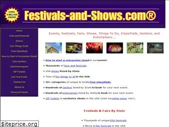 festivals-and-shows.com