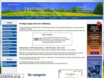 festsanger.info