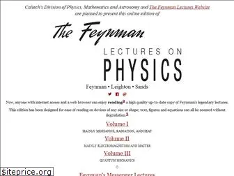feynmanlectures.caltech.edu
