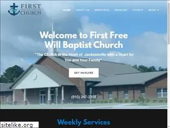 ffwbaptistchurchjacksonvillenc.com