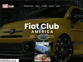 fiatclubamerica.com