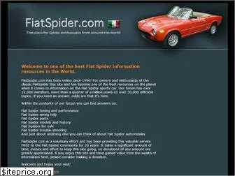 fiatspider.com