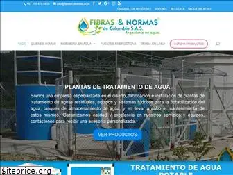 fibrasynormasdecolombia.com