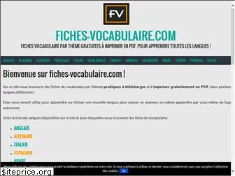 fiches-vocabulaire.com