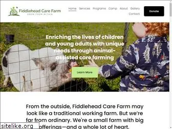 fiddleheadcarefarm.com