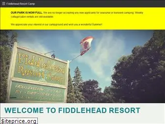 fiddleheadresort.com