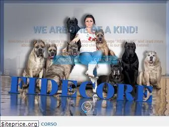 fidecorecanecorso.com