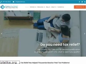 fidelitytaxrelief.com