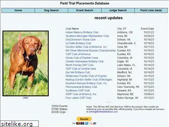 fieldtrialdatabase.com