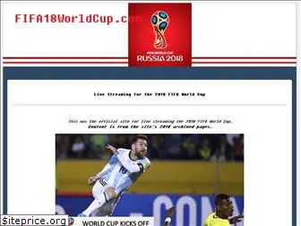 fifa18worldcup.com