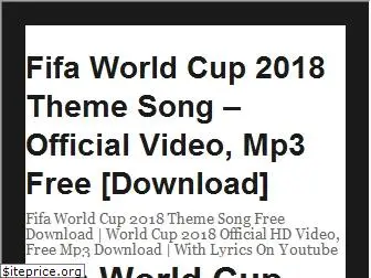 fifaworldcup2018themesong.com