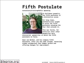 fifth-postulate.nl