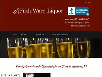 fifthwardliquor.com