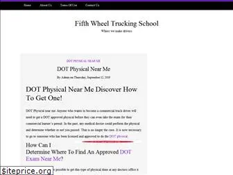 fifthwheeltruckingschool.com